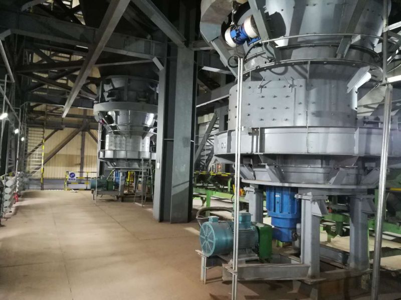 圓盤給料機(jī)現(xiàn)場(chǎng)